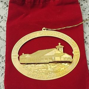 2005 Holy Family Catholic Church Christmas Ornament Lawton OK